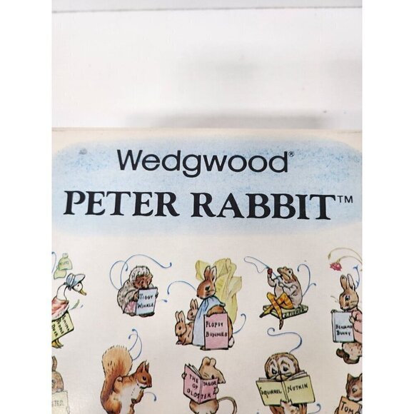 Vintage Wedgwood Peter Rabbit Kids 2 Piece Set Handled Mug And Oatmeal Bowl NEW - Picture 3 of 10